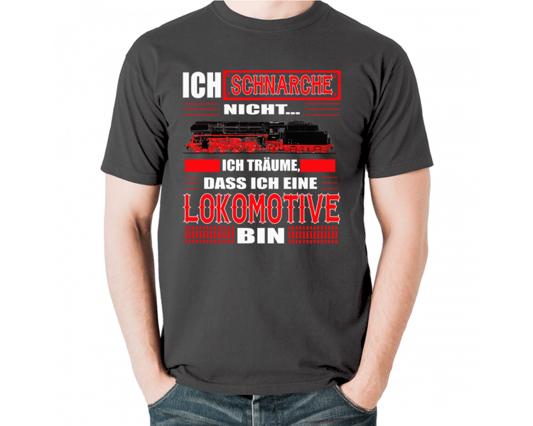 Lokomotive Schnarchen T-Shirt Sport & Freizeit 18,90 €