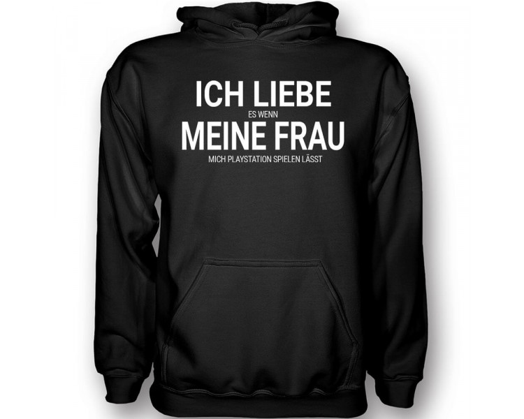 Ich liebe meine Frau Playstation T-Shirt Hoodie Sport & Freizeit 18,90 €