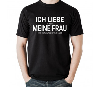 Ich liebe meine Frau Playstation T-Shirt Hoodie Sport & Freizeit 18,90 €