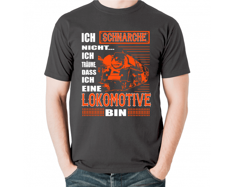Lokomotive Schnarchen Zug T-Shirt Sport & Freizeit 18,90 €