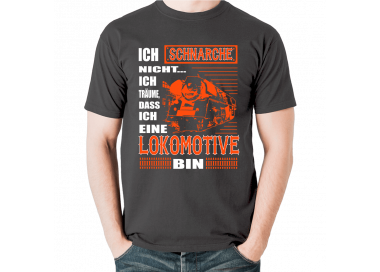 Lokomotive Schnarchen Zug T-Shirt Sport & Freizeit 18,90 €