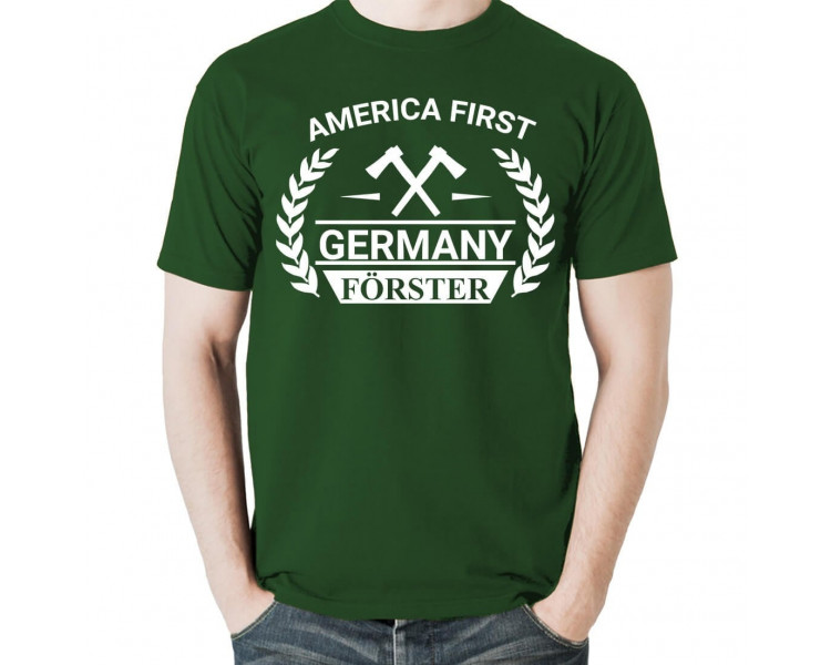 America First Germany Förster ! T-Shirt Hoodie Party, Fun & Urlaub 18,90 €