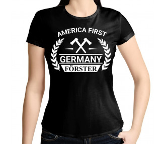 America First Germany Förster ! T-Shirt Hoodie Party, Fun & Urlaub 18,90 €