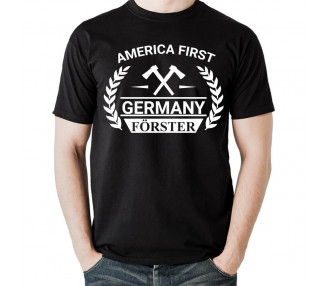 America First Germany Förster ! T-Shirt Hoodie Party, Fun & Urlaub 18,90 €