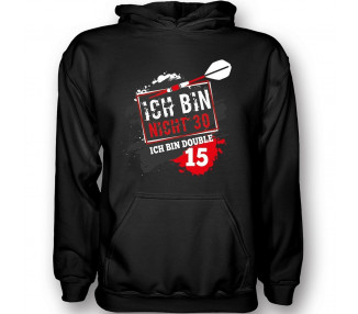 Ich bin nicht 30 - ich bin double 15 Dart T-Shirt Hoodie Geburtstag 18,90 €