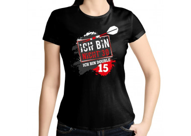 Ich bin nicht 30 - ich bin double 15 Dart T-Shirt Hoodie Geburtstag 18,90 €
