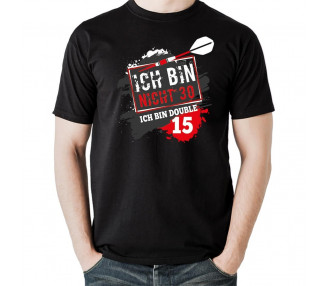 Ich bin nicht 30 - ich bin double 15 Dart T-Shirt Hoodie Geburtstag 18,90 €