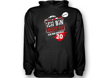 Ich bin nicht 40 - ich bin double 20 Dart T-Shirt Hoodie Geburtstag 18,90 €