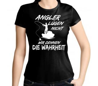 Angler lügen nicht - dehnen Wahrheit T-Shirt Hoodie Sport & Freizeit 18,90 €