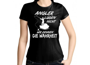 Angler lügen nicht - dehnen Wahrheit T-Shirt Hoodie Sport & Freizeit 18,90 €