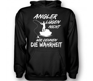 Angler lügen nicht - dehnen Wahrheit T-Shirt Hoodie Sport & Freizeit 18,90 €