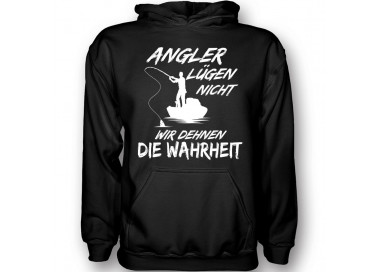 Angler lügen nicht - dehnen Wahrheit T-Shirt Hoodie Sport & Freizeit 18,90 €