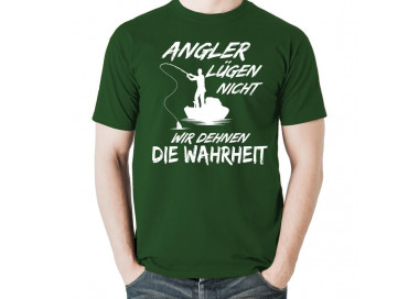 Angler lügen nicht - dehnen Wahrheit T-Shirt Hoodie Sport & Freizeit 18,90 €