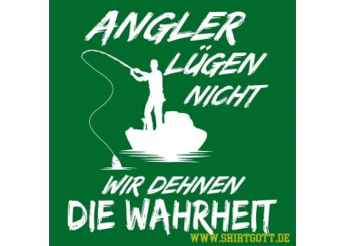 Angler lügen nicht - dehnen Wahrheit T-Shirt Hoodie Sport & Freizeit 18,90 €