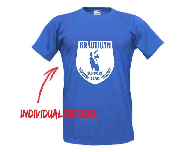 Bräutigam Support Team T-Shirt JGA 16,50 €