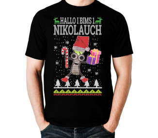 i bims 1 Nikolauch T-Shirt weihnachten t-shirt nikolaus shirt