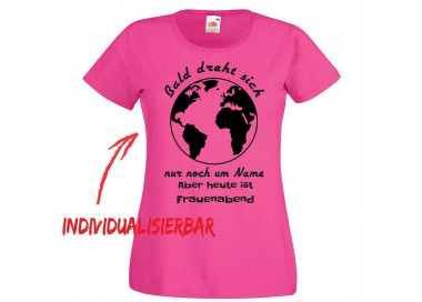 Bald dreht sich die Welt nur noch um... JGA T-Shirt JGA 16,50 €