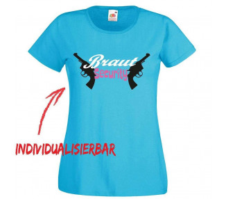 Braut Security Revolver JGA T-Shirt JGA 16,50 €