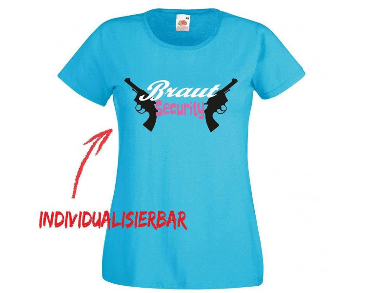 Braut Security Revolver JGA T-Shirt JGA 16,50 €