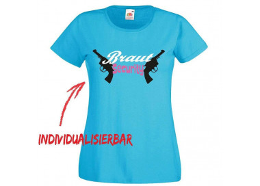 Braut Security Revolver JGA T-Shirt JGA 16,50 €