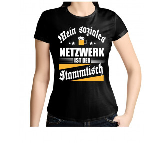 Mein soziales Netzwerk ist der Stammtisch. T-Shirt, Hoodie