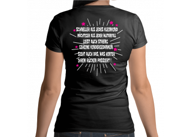 Supermama T-Shirt Rückenmotiv