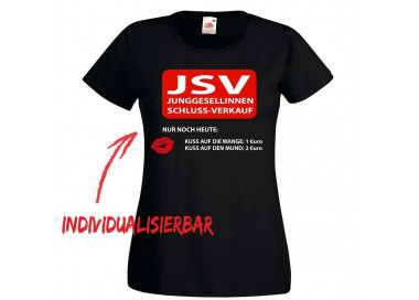 Junggesellinnen Schlussverkauf JSV JGA T-shirt JGA 16,50 €