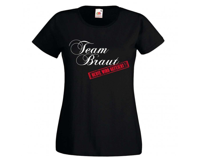 Team Braut - heute wird gefeiert JGA T-Shirt JGA 16,50 €