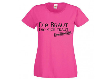 Die Braut die sich traut Junggesellinnenabschied T-Shirt JGA 16,50 €