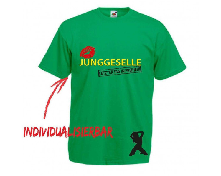 Junggeselle - letzter Tag in Freiheit JGA T-Shirt JGA 16,50 €