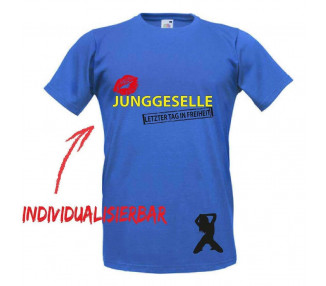 Junggeselle - letzter Tag in Freiheit JGA T-Shirt JGA 16,50 €