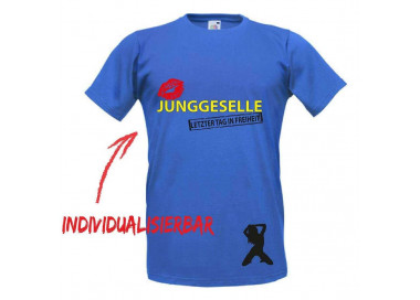 Junggeselle - letzter Tag in Freiheit JGA T-Shirt JGA 16,50 €