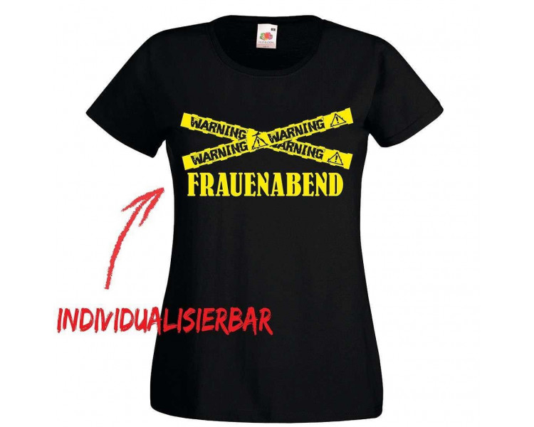 Warning Frauenabend JGA T-Shirt JGA 16,50 €