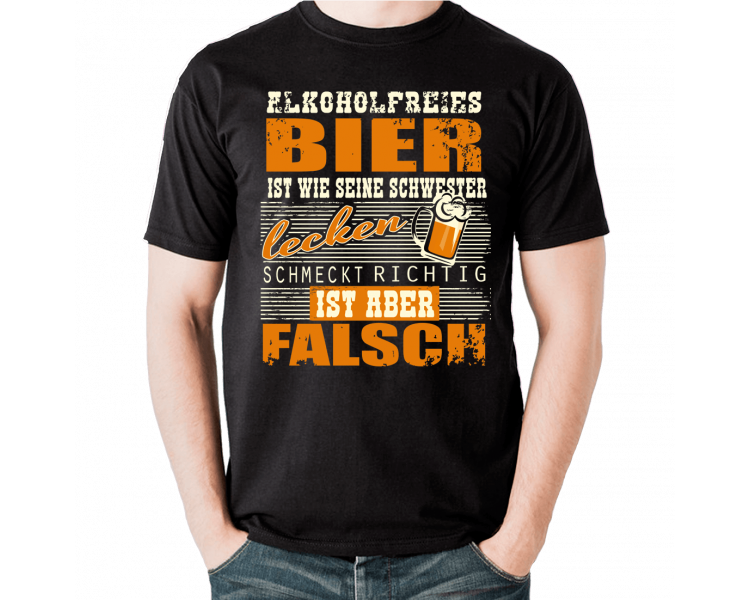 Alkoholfreies Bier ist wie Schwester lecken T-Shirt Party, Fun & Urlaub 18,90 €