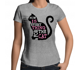 Now is everything for the cat Fun T-Shirt Party, Fun & Urlaub 18,90 €