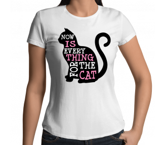 Now is everything for the cat Fun T-Shirt Party, Fun & Urlaub 18,90 €