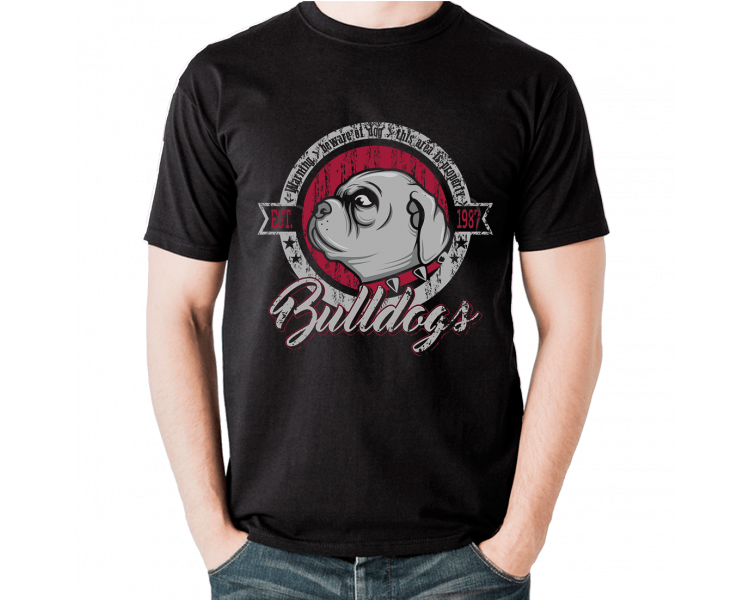 Bulldogs Hunde T-Shirt Hoodie Sport & Freizeit 18,90 €