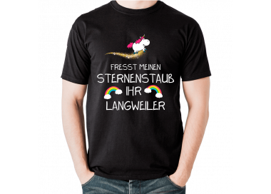 Fresst mein Sternenstaub Einhorn T-Shirt Party, Fun & Urlaub 18,90 €