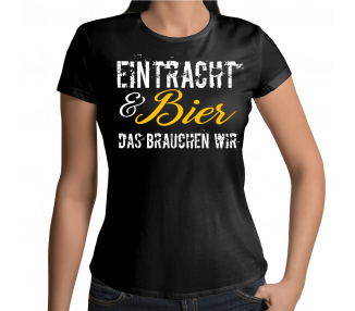 Eintracht und Bier das brauchen wir T-Shirt Hoodie Party, Fun & Urlaub 18,90 €