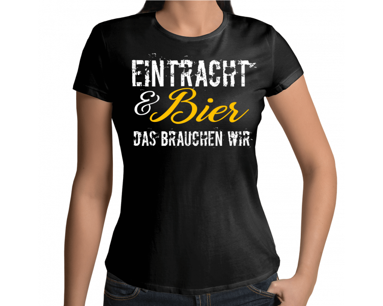 Eintracht und Bier das brauchen wir T-Shirt Hoodie Party, Fun & Urlaub 18,90 €