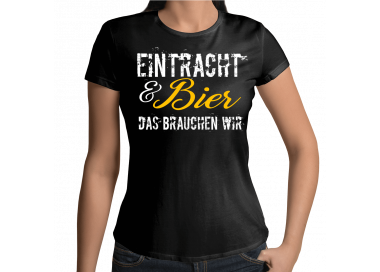 Eintracht und Bier das brauchen wir T-Shirt Hoodie Party, Fun & Urlaub 18,90 €
