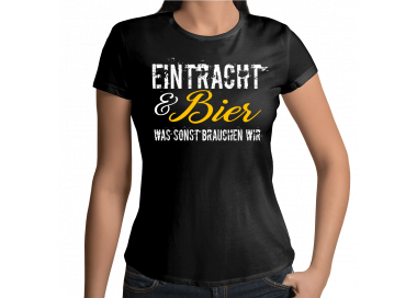 Eintracht und Bier was sonst brauchen wir T-Shirt Hoodie Party, Fun & Urlaub 18,90 €