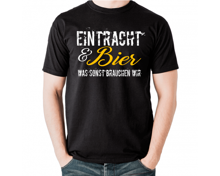 Eintracht und Bier was sonst brauchen wir T-Shirt Hoodie Party, Fun & Urlaub 18,90 €