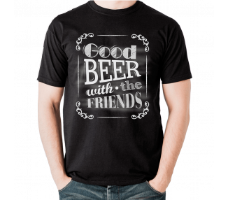 Good Beer with Friends T-Shirt Hoodie Party, Fun & Urlaub 18,90 €