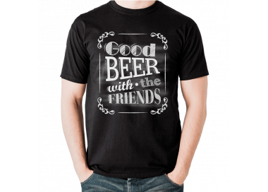 Good Beer with Friends T-Shirt Hoodie Party, Fun & Urlaub 18,90 €