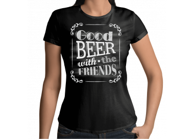 Good Beer with Friends T-Shirt Hoodie Party, Fun & Urlaub 18,90 €