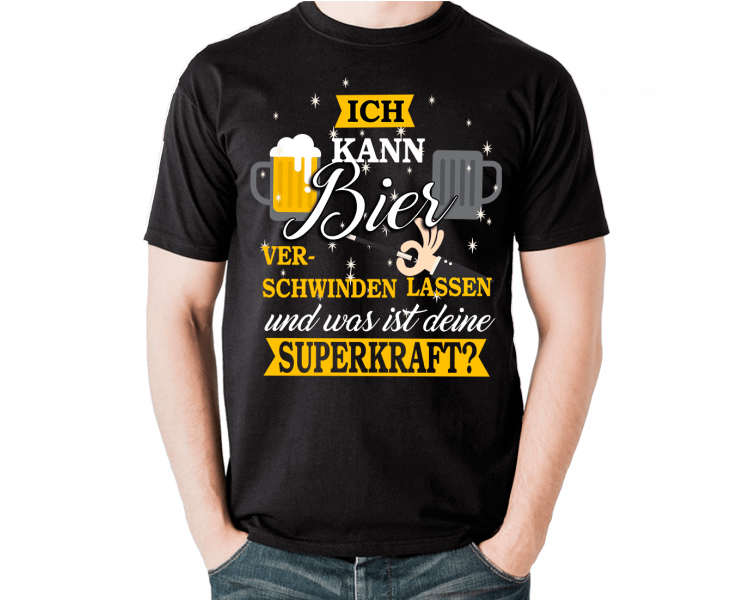 Ich kann Bier verschwinden lassen - was ist deine Superkraft T-Shirt Hoodie Party, Fun & Urlaub 18,90 €