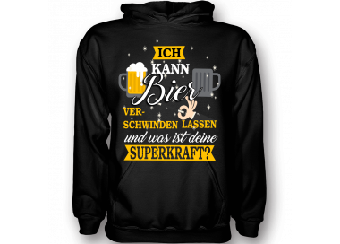 Ich kann Bier verschwinden lassen - was ist deine Superkraft T-Shirt Hoodie Party, Fun & Urlaub 18,90 €