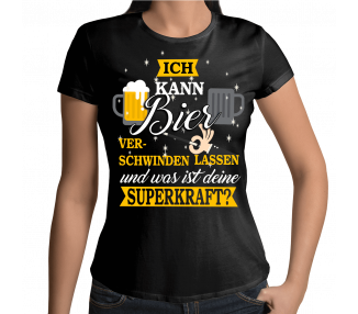 Ich kann Bier verschwinden lassen - was ist deine Superkraft T-Shirt Hoodie Party, Fun & Urlaub 18,90 €