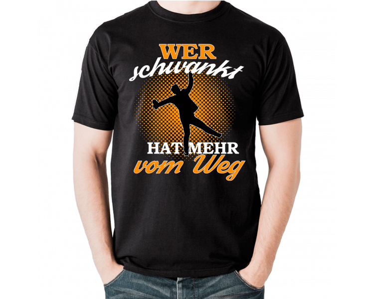 Wer schwankt hat mehr vorm weg T-Shirt Hoodie Party, Fun & Urlaub 18,90 €